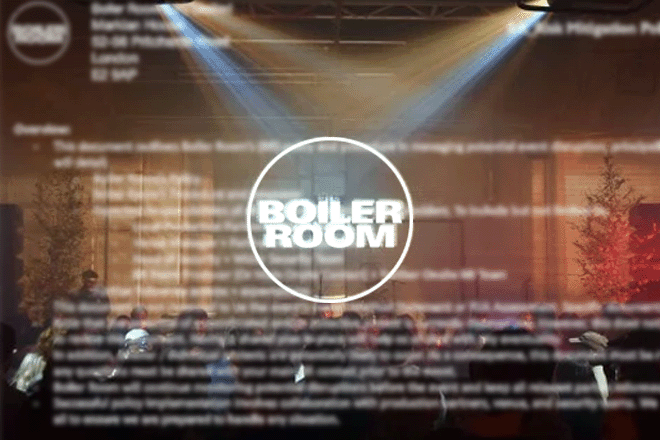 Leaked document shows Boiler Room is "weaponising police against Pro-Palestinian protesters", allege activists