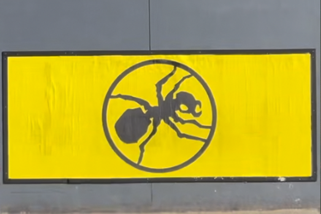 The Prodigy's logo has been spotted on Australian billboards